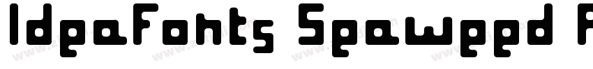 IdeaFonts Seaweed Re字体转换